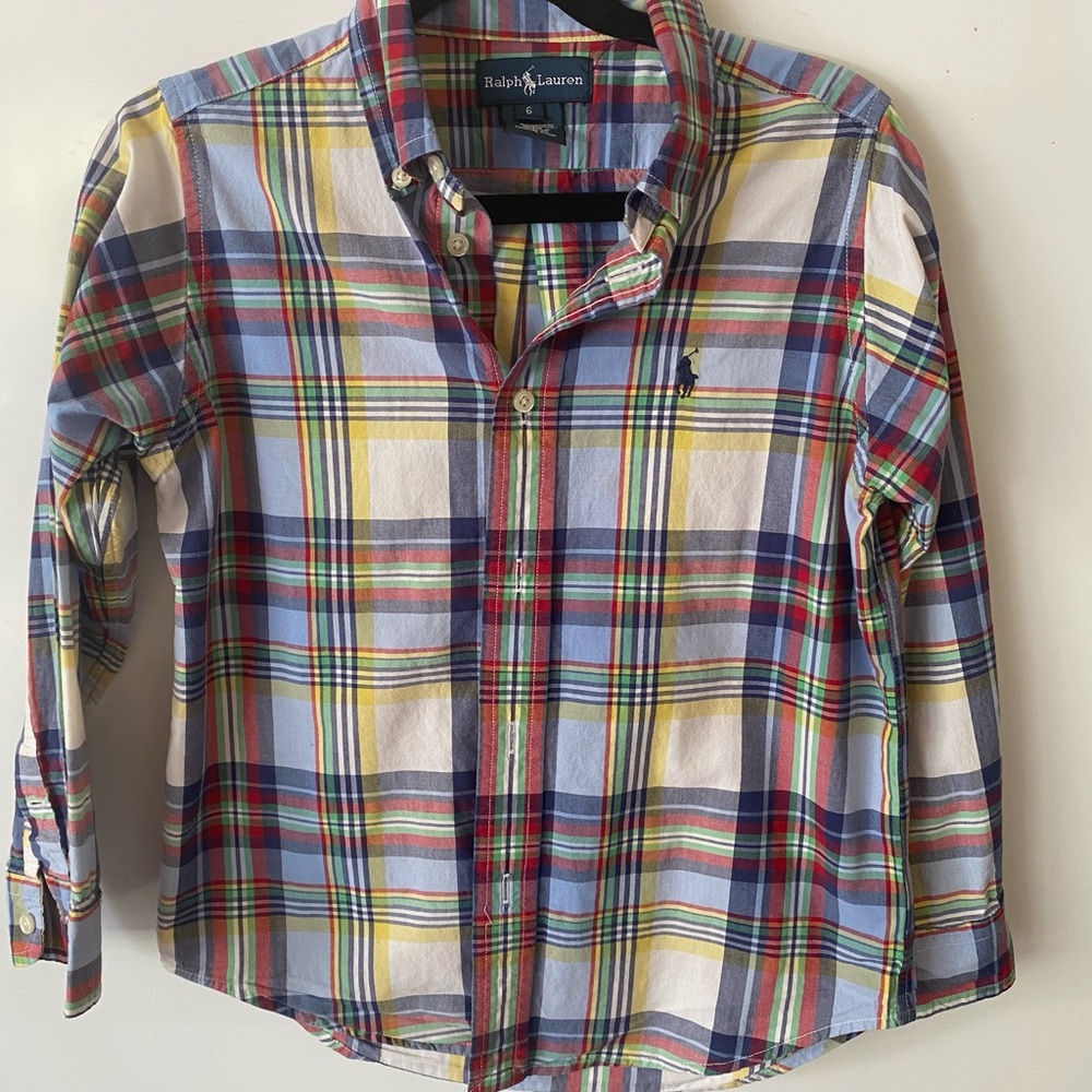 Ralph Lauren Dress Shirt button-down Size 6